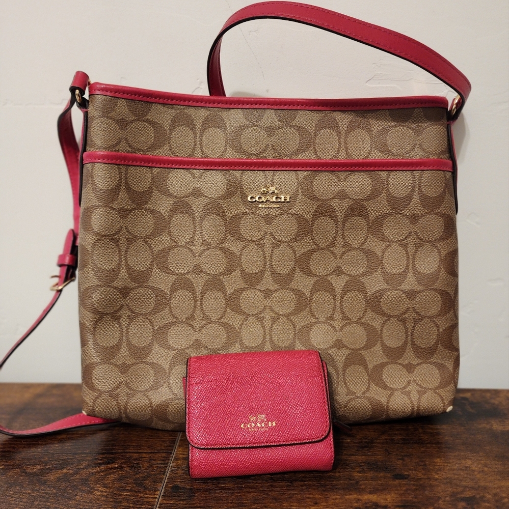 Coach crossbody and wallet